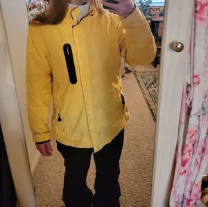 Vintage Yellow Ski/Snow Jacket